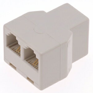 オーム 2分配モジュラー中継コネクター TP-0417 OHM [TP0417050417]