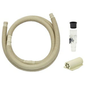 GA-KW007 GAONA エアコンドレンホースセット 逆止弁・防虫キャップ付き 2m ガオナ [GAKW007]