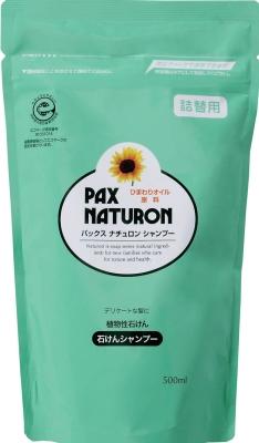 パックス ナチュロン シャンプー つめかえ用 500ml 太陽油脂 カエナチユロンSP