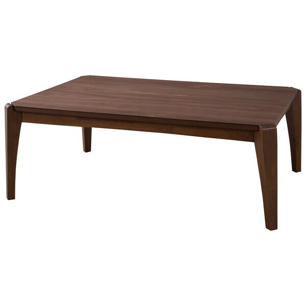 【返品種別A】□「返品種別」について詳しくはこちら□2018年10月 発売◆天板にコタツ布団を挟み込めるので、布団のズレ防止が可能な木製コタツ◆脚部と幕板の曲線が美しく、ウォルナットの深みのある風合いが上品な印象を持たせます。◆石英管温風ヒ...