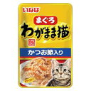 わがまま猫 まぐろパウチ かつお節入り 40g いなばペットフード TCR-24ワガママP40マグカツフ