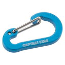 キャプテンスタッグ アルミアクセサリー フラットカラビナ <SS> (ブルー) UM-1851 CAPTAIN STAG