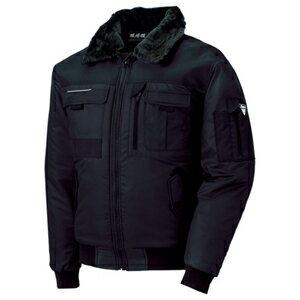 ジーベック 現場服 防寒ブルゾン 3L(黒) 222-90-3L