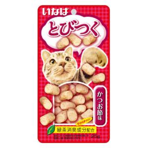 猫用おやつ とびつく かつお節味 25g