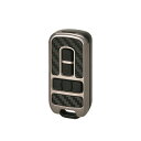 DZ239 カーメイト キーカバー ホンダ用B カーボン調(ブラックメッキ) carmate