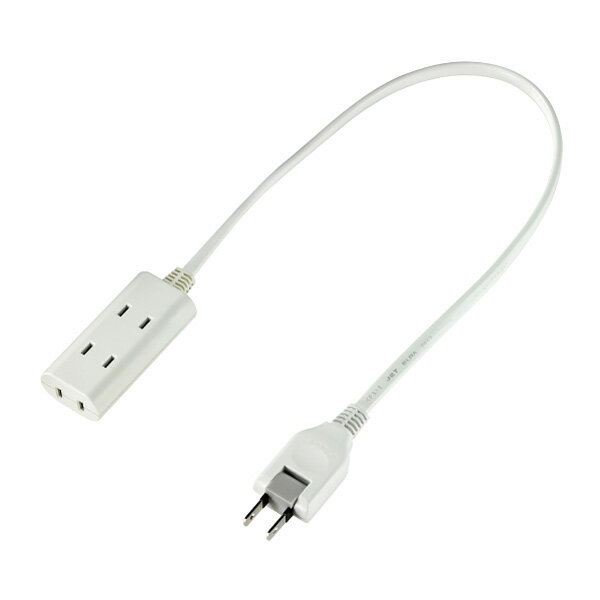 ELPA ちょっとコードタップ　（3個口　0.5m）ホワイト WB-CT305B(W) ELPA [WBCT305BW]