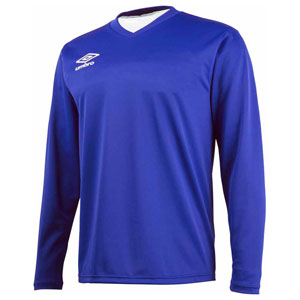 DS-UBS7637L-BLU-XO アンブロ セカンダリー L/S シャツ（BLU・XO） umbro サッカー・フットサル プラクティスウェア