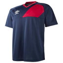 DS-UBS7640J-NVY-120 アンブロ Jr.ディヴィジョンセカンダリー S/S シャツ（NVY・120） umbro サッカー・フットサル プラクティスウェア