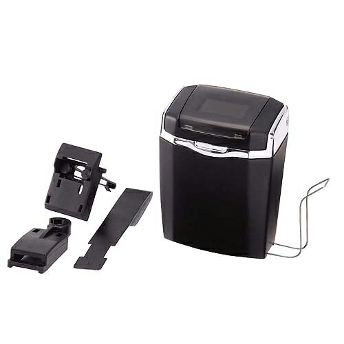 CZ84 カーメイト 愛煙缶スクエア（ブラック）