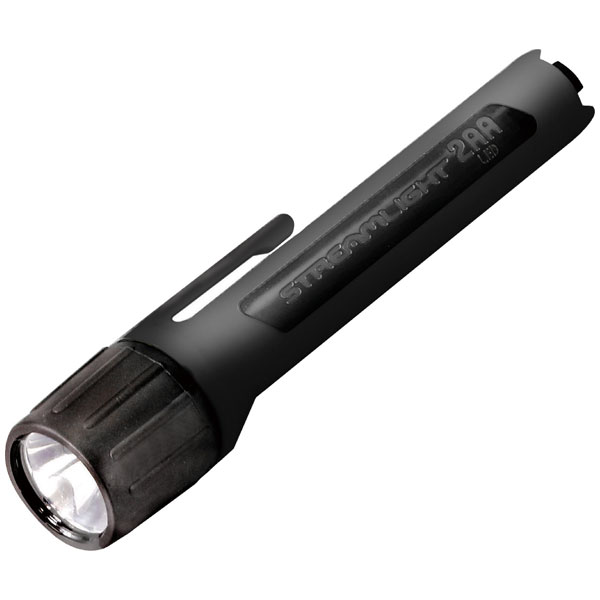 ストリームライト LED懐中電灯（ブラック）20ルーメン 67100 STREAMLIGHT プロポリマー2AA [67100ストリムライト]