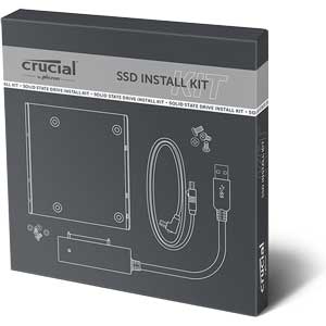 Crucialʥ롼 ǥȥåCrucial SSDդå USB/SATA֥롢SATA֥롢3.5֥饱åȡ CTSSDINSTALLAC