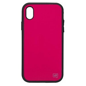 I32CIJ05 サンクレスト iPhone XS Max用 衝撃吸収ケース NEWT IJOY(フューシャピンク)