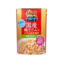 ドッグフード グラン・デリ 国産鶏ささみ パウチ ほぐし 成犬用 緑黄色野菜入り 80g ユニ・チャーム GDGパウチホグシヤ80G