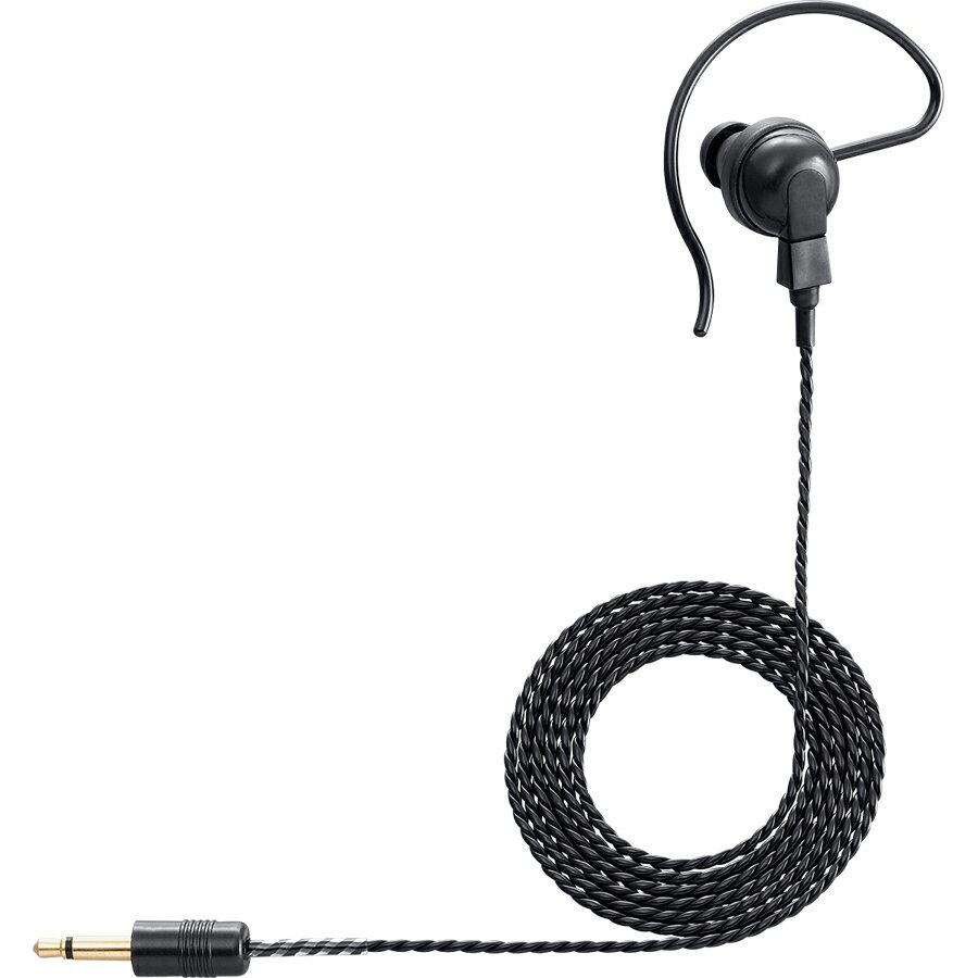 アイコム 耳掛け型イヤホン(ブラック)ロングケーブル SP-16BW