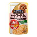 ベストバランス パウチ トイ・プードル用 鶏ささみ・緑黄色野菜・キャベツ入り 60g ユニ・チャーム BバランスコクサンパウチTP60G