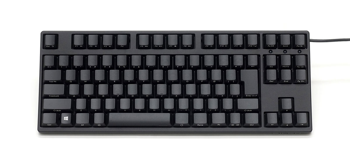 FILCO Majestouch Stingray テンキーレス 日本語91キー かななし 前面印字 低背MX赤軸スイッチ（ブラック） CHERRY MX Low Pro Profile Red Switch FKBS91XMRL/NFB