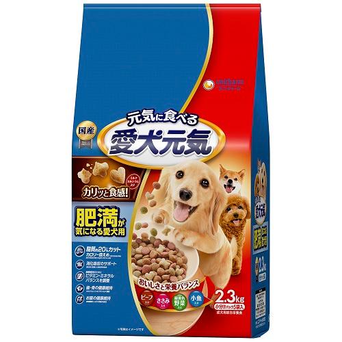 爱犬元气 - 愛犬元気 肥満が気になる愛犬用2．3kg ユニ・チャーム アイケンゲンキヒマン2.3KG