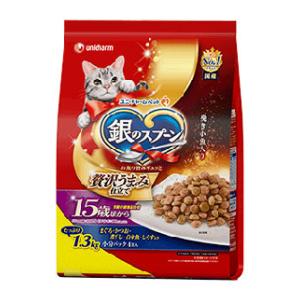 キャットフード　ドライ 銀のスプーン 贅沢うまみ仕立て 腎臓の健康維持用 15歳が近づく頃から お魚づ..