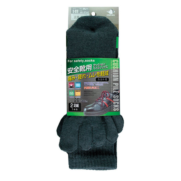 �����դ����� ���å����ѥ��륽�å��� 5�ܻ� 2­�ȡʥ��졼��25��27cm�� 2110910S-818