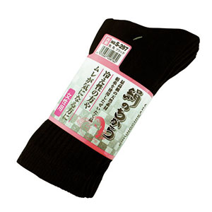 おたふく手袋 絹のちから 婦人先丸 3足組(ブラック・22〜24cm) 2112155S-297 おたふく手袋 絹のちから 婦人先丸 3足組(ブラック・22〜24cm) 2112155S-297