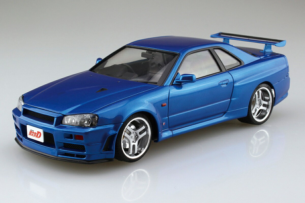 楽天市場 再生産 1 24 頭文字 イニシャル D No 9 星野好造 Bnr34 スカイラインgt R アオシマ Joshin Web 家電とpcの大型専門店