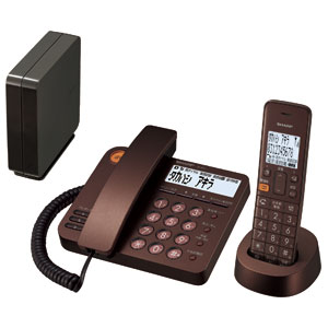 JD-XG1CL-T シャープ デジタルコードレス電話機（子機1台/ブラウン系） SHARP [JDXG1CLT]
