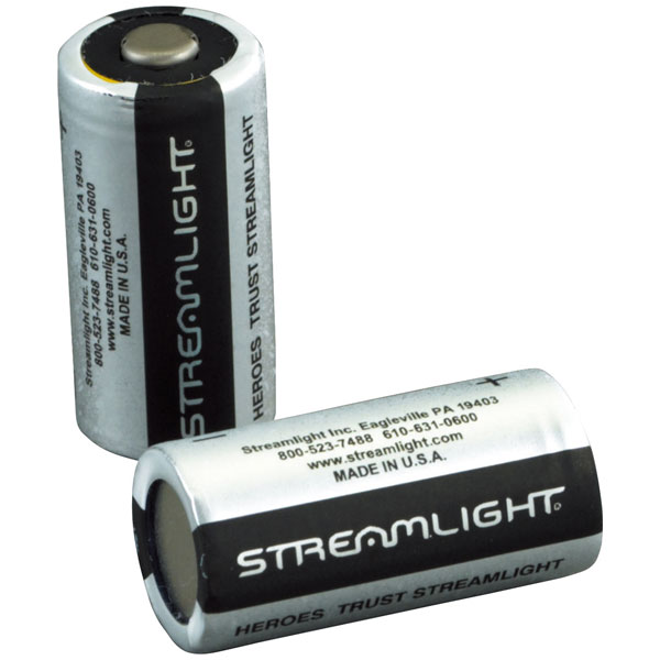 ストリームライト CR123A形リチウム乾電池 2本入り 85175 STREAMLIGHT (#SG495S-2) [85175ストリムライト]