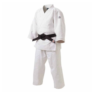 九櫻 特製二重織柔道衣 上下セット(ホワイト・4.5L) HYK-JZ45L 「先鋒」