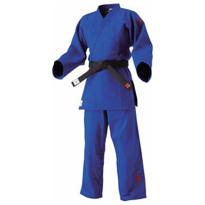 九櫻 選手用 柔道衣(新規格) 上下セット(ブルー・レギュラーサイズ:5.5) HYK-JNEX55 IJF・全日本柔道連盟認定