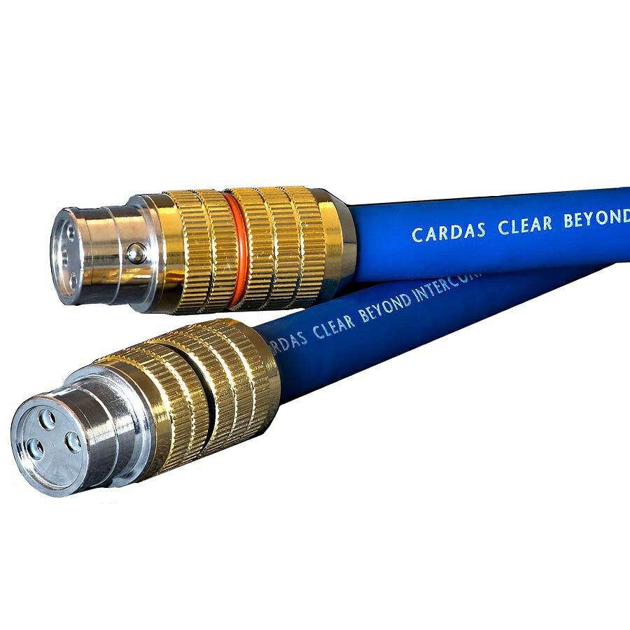 CLEARBEYON CGXLR1.5 カルダス XLRケーブル(1.5m・ペア)クリア・ビヨンド【受注生産品】Cardas CG XLR端子 Cardas Audio Clear Beyond 1