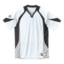 DS-DB113-WBK-L デサント ベースボールシャツ(WBK・サイズ:L) DESCENTE BASEBALL SHIRT プロモデル(レギュラーシルエッ...