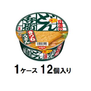 日清のどん兵衛 きつねうどんミニ 西 42g（1ケース12個入） 日清食品 ドンベエキツネミニ42GX12