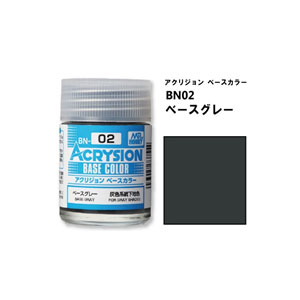 GSIクレオス アクリジョン ベースカラー ベースグレー【BN02】 塗料