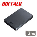 BUFFALO （バッファロー） USB3.1（Gen1）/3.0対応 ポータブルハードディスク 2.0TB（ブラック） HD-PGFU3シリーズ HD-PGF2.0U3-BBKA