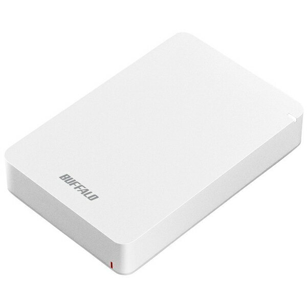 BUFFALO （バッファロー） USB3.1（Gen1）/3.0対応 ポータブルハードディスク 4.0TB（ホワイト） HD-PGFU3シリーズ H…