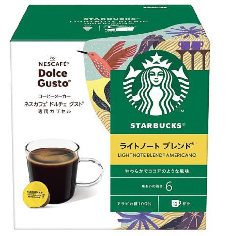 NDGSVA01 ネスレ ネスカフェ ドルチェグスト専用カプセル　スタバ　ライトノートブレンド STARBUCKS　ライトノートブレンド [NDGSVA01]