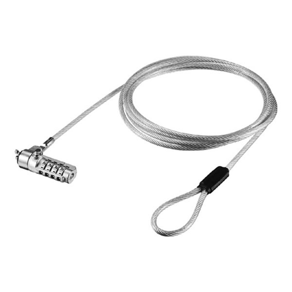 バッファロー 4桁ダイヤル式ワイヤ一体タイプ BSL09