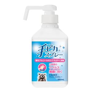 手ピカスプレー 本体 420ml 健栄製薬 テピカスプレ- 420ML