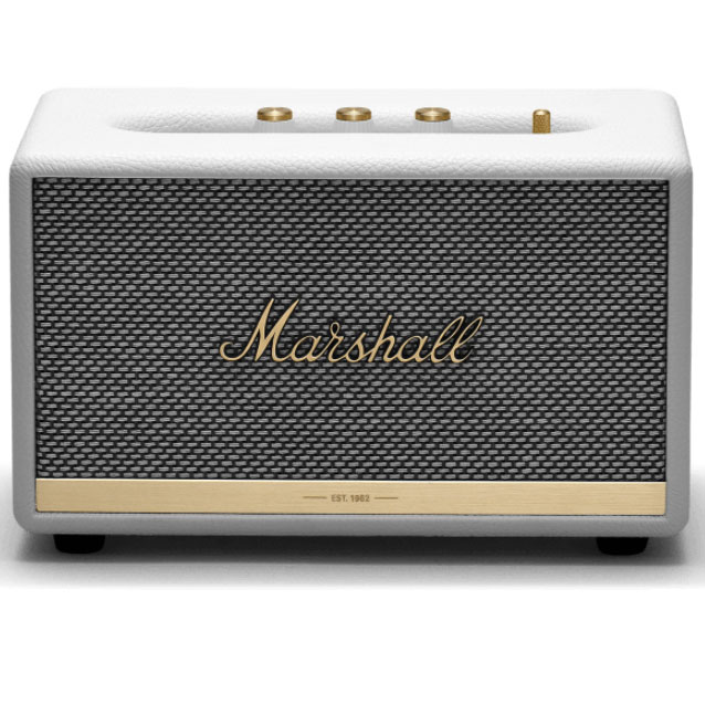 ACTON-BT2WHITE マーシャル Bluetooth対応 ワイヤレススピーカー Acton II（ホワイト） Marshall ACTON BT II White（ZMS-1001901）