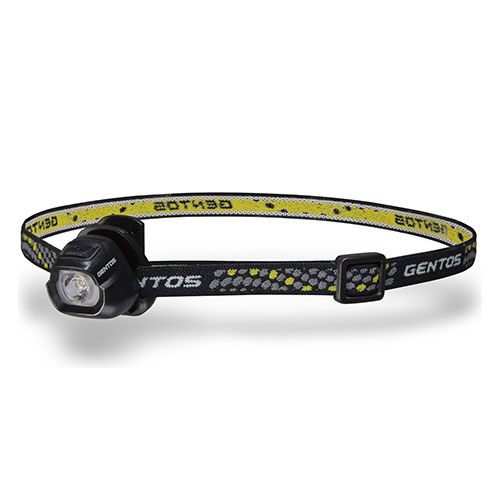ジェントス LEDヘッドライト　20ルーメン HC-24BK GENTOS [HC24BK]
