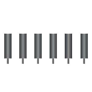 タオック CLシリーズ、XLシリーズ専用ポール100mm6本セット CXL-P610 TAOC