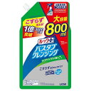 ルックプラス バスタブクレンジング つめかえ用大サイズ クリアシトラスの香り 800ml ライオン バスタブCLカエダイシトラス800