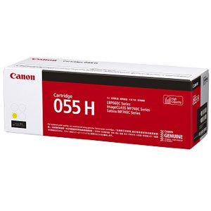 キヤノン ［純正］ トナーカートリッジ055H （イエロー/大容量） Canon CRG-055HYEL