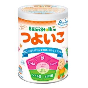 ベビーケア ミルク ビーンスターク つよいこ 大缶 800g (満9カ月〜3歳頃) 雪印ビーンスターク BSツヨイコ800G