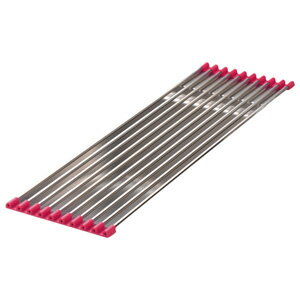 杉山金属 キッチンスノコ スノコロロ 10本（ダークピンク） KS-2823 [KS2823]