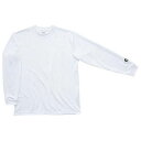 CB291324L-1100-XO コンバース メンズ ロングスリーブTシャツ 長袖(ホワイト・サイズ:XO) CONVERSE