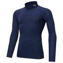 PAJ-656331-06-3XL プーマ メンズ コンプレッション モックネック LS シャツ(ピーコート・サイズ:3XL) PUMA サッカー・フットサル用...