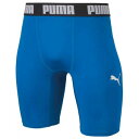 PAJ-656333-02-L プーマ メンズ コンプレッション ショートタイツ（エレクトリックブルー・サイズ：L） PUMA