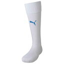 PAJ-729879-10-27 プーマ メンズ LIGA ストッキング(プーマホワイト・サイズ:25〜27cm) PUMA サッカー・フットサル用ストッキング