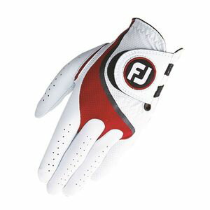 FGPFWR-22 フットジョイ ゴルフグローブ 左手用（ホワイト×レッド・サイズ：22cm） footjoy プロフレックス